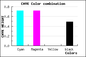 #242481 color CMYK mixer