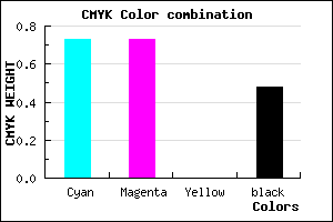 #242484 color CMYK mixer