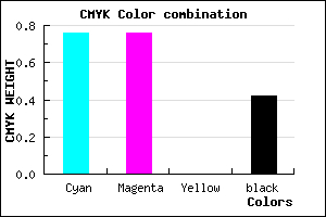 #242493 color CMYK mixer