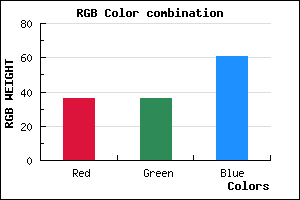 rgb background color #24243D mixer