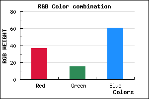 rgb background color #250F3D mixer