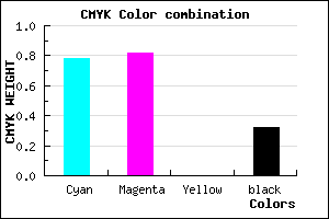 #261FAD color CMYK mixer