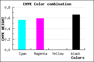 #262457 color CMYK mixer