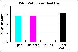 #262559 color CMYK mixer