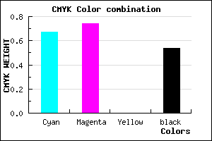 #271F75 color CMYK mixer