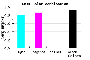 #040315 color CMYK mixer