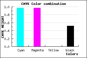 #04047A color CMYK mixer