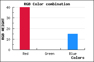 rgb background color #28000F mixer