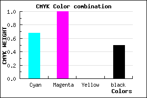 #290080 color CMYK mixer