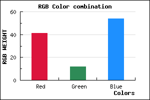 rgb background color #290C36 mixer