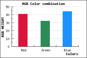 rgb background color #29202C mixer