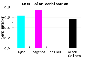 #2A1D70 color CMYK mixer