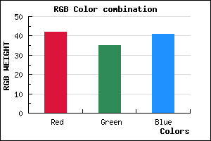 rgb background color #2A2329 mixer