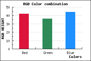 rgb background color #2A242C mixer