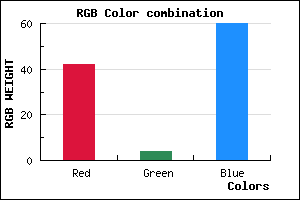 rgb background color #2A043C mixer