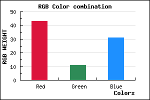 rgb background color #2B0B1F mixer