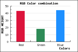rgb background color #2B122C mixer