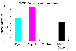 #2B0276 color CMYK mixer