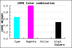 #2C007F color CMYK mixer