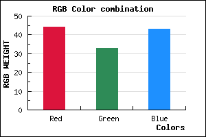 rgb background color #2C212B mixer
