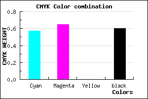 #2C2466 color CMYK mixer
