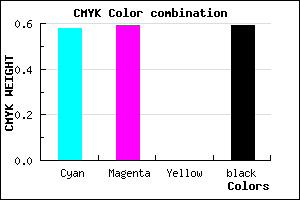 #2C2B69 color CMYK mixer