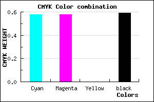 #2C2C68 color CMYK mixer