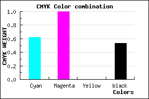 #2D0077 color CMYK mixer