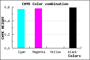 #2D2C68 color CMYK mixer