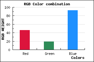 rgb background color #2E135D mixer