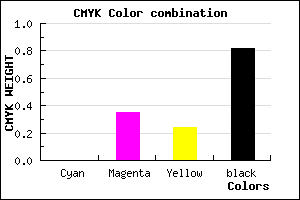 #2E1E23 color CMYK mixer