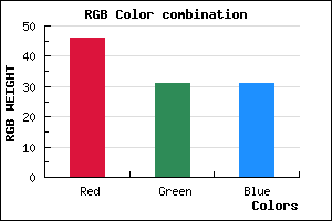 rgb background color #2E1F1F mixer