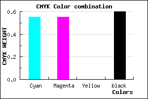 #2E2E66 color CMYK mixer