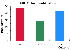 rgb background color #2F1D2B mixer