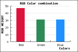 rgb background color #2F1F1F mixer