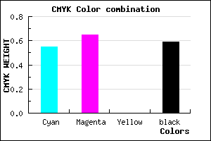 #2F2468 color CMYK mixer