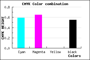 #2F2872 color CMYK mixer