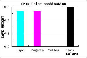 #2F2F65 color CMYK mixer