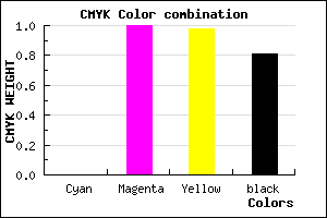 #310001 color CMYK mixer