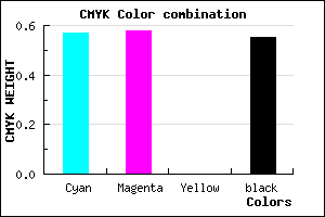 #313072 color CMYK mixer