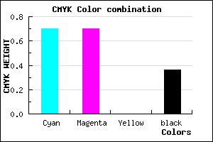 #3232A4 color CMYK mixer
