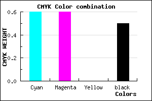 #33337F color CMYK mixer