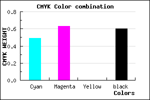 #342565 color CMYK mixer