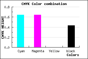 #343492 color CMYK mixer