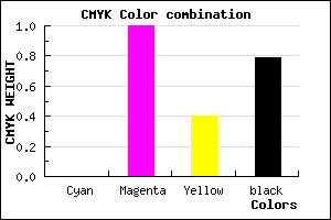 #350020 color CMYK mixer