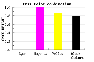 #350007 color CMYK mixer
