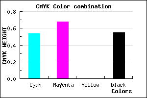 #352472 color CMYK mixer