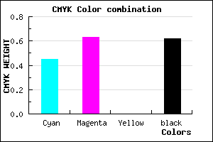 #352460 color CMYK mixer