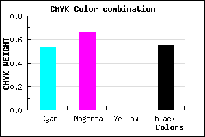#352773 color CMYK mixer