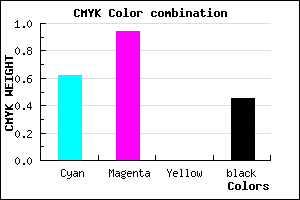 #35098D color CMYK mixer